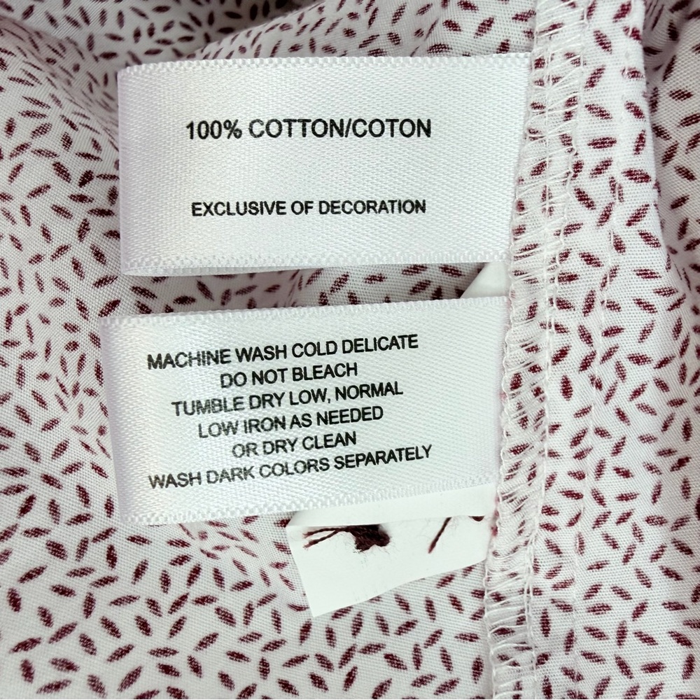 Cutter & Buck Virginia Tech Hokies women's size Large long-sleeve dress shirt - Picture 11 of 11